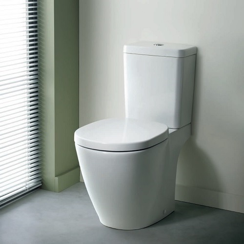 Unite seaweed Highland Set vas WC cu functie de bideu si rezervor alimentare laterala CUBE, IDEAL  STANDARD seria CONNECT E781801+E797101 WC cu bideu - Vase WC cu functie de  bideu