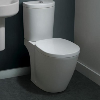 Set vas wc cu rezervor Arc, cu alimentare inferioara, Ideal Standard Connect E803601+E785601 - amb 4