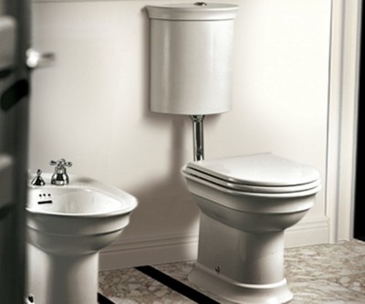 Set vas wc cu iesire verticala si rezervor la semi-inaltime, Hatria seria DolceVita 00YXXN01 + 00Y0U301 - amb 1