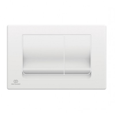 Clapeta de actionare WC dual-flush, Ideal Standard ProSys Solea M1 alb R0108AC