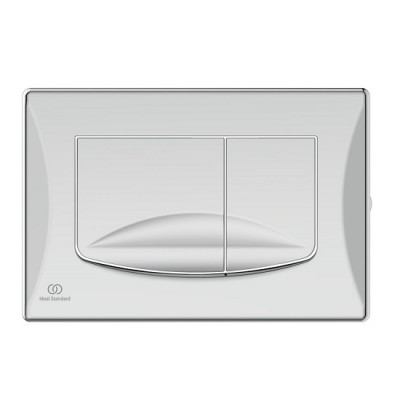 Clapeta de actionare WC dual-flush, Ideal Standard ProSys Solea M2 crom R0109AA
