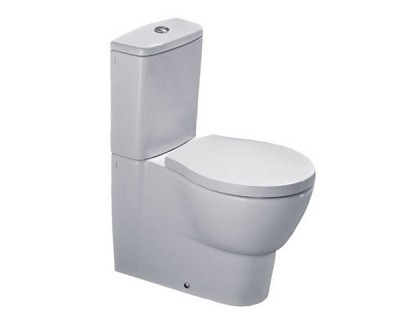 Set vas WC cu rezervor alimentare laterala, Hatria seria Nido 00Y0TQ01 + 00Y0X001 - detaliu