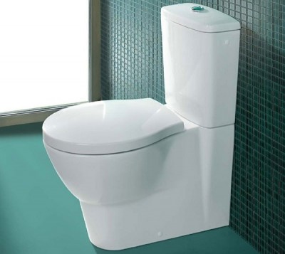 Set vas WC cu rezervor alimentare laterala, Hatria seria Nido 00Y0TQ01 + 00Y0X001 - amb 1