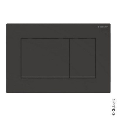 Geberit Sigma30 negru mat, cu strat easy-to-clean - negru 115.883.16.1