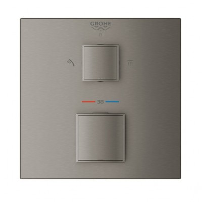 Grohe Grohtherm Cube antracit mat (brushed hard graphite) 24154AL0