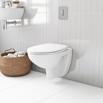 Set vas wc suspendat cu capac normal Grohe Bau Ceramic 39497000