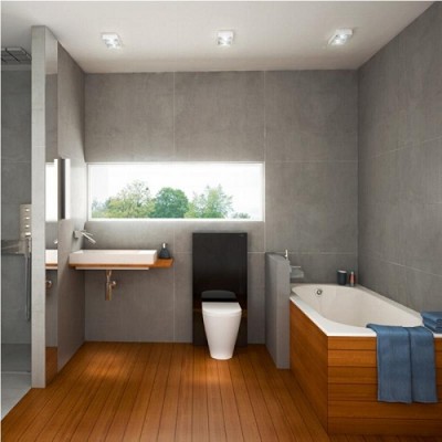 Modul sanitar pentru vas wc stativ, 101 cm, panou frontal din sticla neagra, Geberit Monolith 131.001.SJ.6