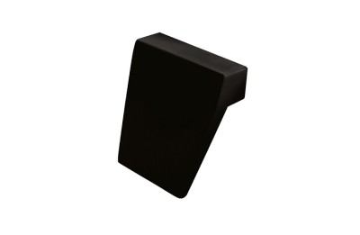 Tetiera pentru cada de baie, neagra (black), Besco Modern ZWMB
