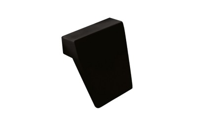 Tetiera pentru cada de baie, neagra (black), Besco Modern ZWMB - detaliu 2