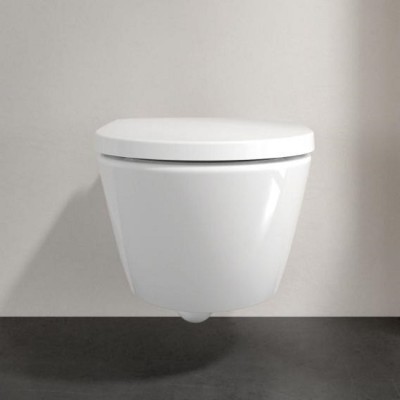 Vas wc suspendat Twist Flush, cu capac soft close, Villeroy & Boch Subway 3.0 4670TS01 - amb 4