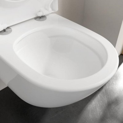 Vas wc suspendat Twist Flush, cu capac soft close, Villeroy & Boch Subway 3.0 4670TS01 - detaliu 1
