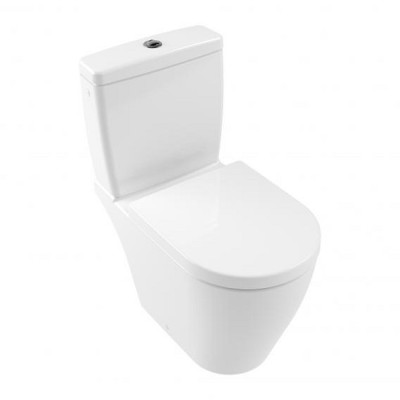 Set vas wc Direct Flush, cu rezervor alimentare laterala, Villeroy & Boch Avento 5644R001+77581101 - detaliu 8
