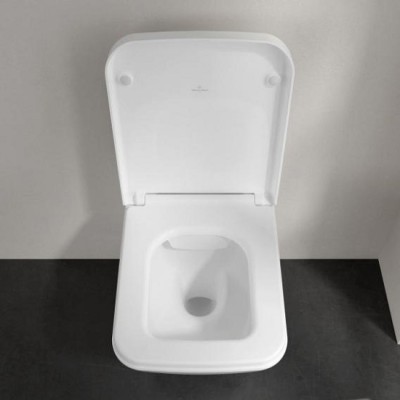 Vas wc suspendat Direct Flush, prindere ascunsa, alb, Villeroy & Boch Finion 4664R0R1 - amb 8