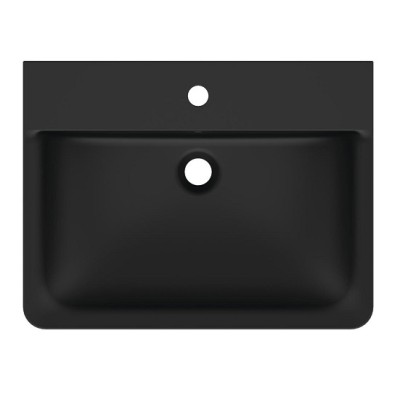 Lavoar suspendat, dreptunghiular, negru, Ideal Standard Connect Air Cube E0298V3 - detaliu 2