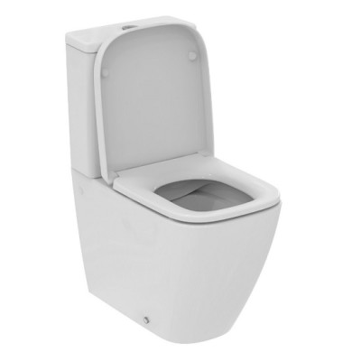 Set vas wc Rimless, Compact, cu rezervor alimentare inferioara, Ideal Standard i.Life S T500001+T473501 - detaliu 1