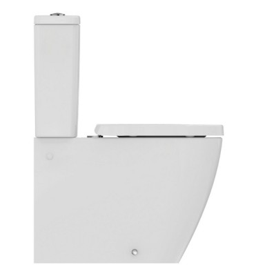 Set vas wc Rimless, Compact, cu rezervor alimentare inferioara, Ideal Standard i.Life S T500001+T473501 - detaliu 3