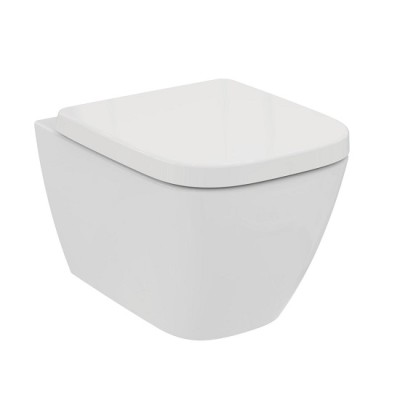 Vas wc suspendat Rimless, Compact, cu capac soft closel, Ideal Standard i.Life S T459201+T473701 - detaliu 1