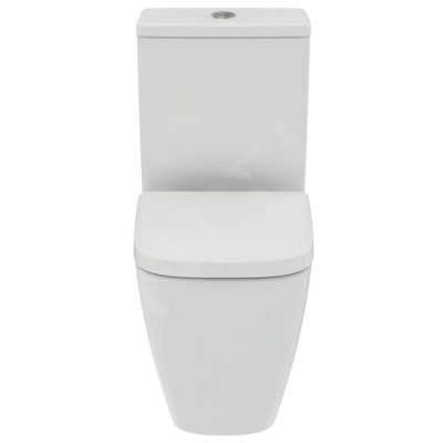 Set vas wc Rimless, Compact, cu rezervor alimentare inferioara si capac soft close, Ideal Standard i.Life S T459601+T473501+T473701 - detaliu 1