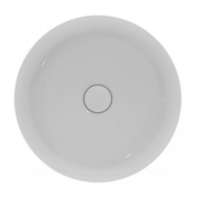 Ventil fix pentru lavoar, cu capac ceramic, alb lucios, Ideal Standard Ipalyss E211401 - detaliu 2