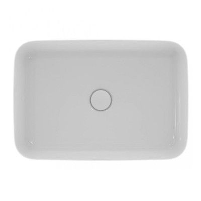 Ventil fix pentru lavoar, cu capac ceramic, alb lucios, Ideal Standard Ipalyss E211401 - detaliu 3
