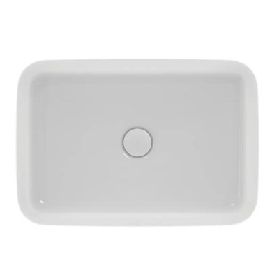 Ventil fix pentru lavoar, cu capac ceramic, alb mat, Ideal Standard Ipalyss E2114V1 - detaliu 1