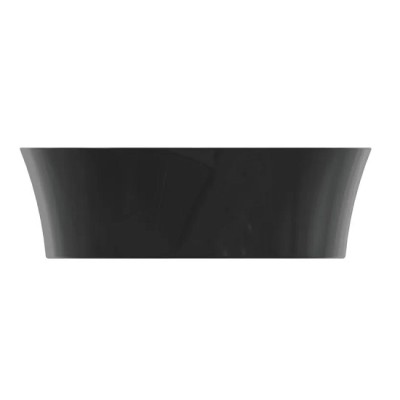 Lavoar pe blat oval 60 cm, fara preaplin, negru lucios (black gloss), Ideal Standard Ipalyss E1396V2 - detaliu 3