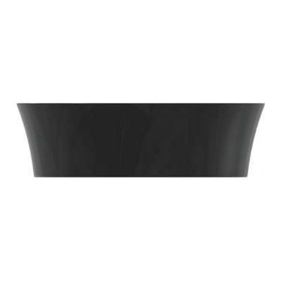Lavoar pe blat rotund 40 cm, fara preaplin, negru lucios (black gloss), Ideal Standard Ipalyss E1398V2 - detaliu 2