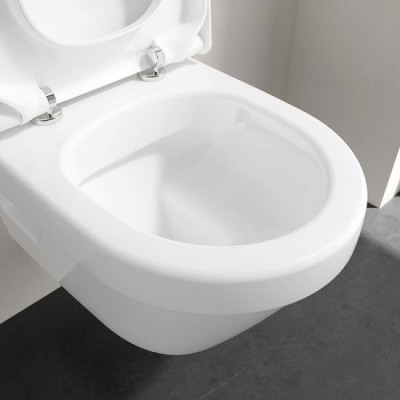 Set vas wc suspendat Compact cu capac soft close Villeroy & Boch seria Arhitectura 4687HR01 - amb 5