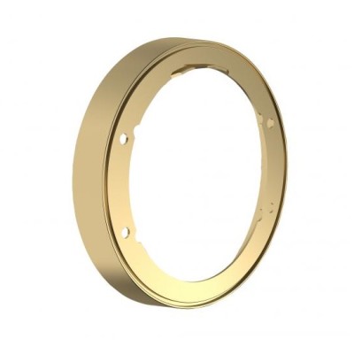 Element de extensie rotund, auriu lucios (polished gold optic), Hansgrohe ShowerSelect 13597990 - detaliu