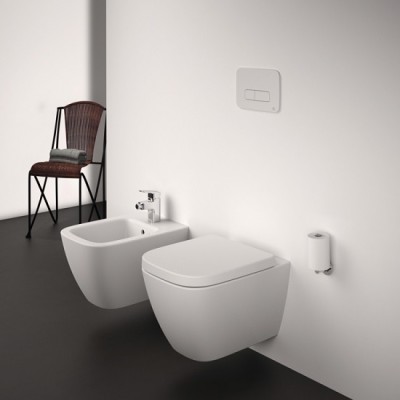 Vas wc suspendat Rimless, Compact, cu fixare complet ascunsa, Ideal Standard i.Life S T459201 - amb 7