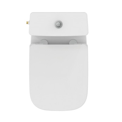 Set vas wc Rimless, Compact, cu rezervor alimentare laterala, Ideal Standard i.Life S T459601+T499801 - detaliu 4