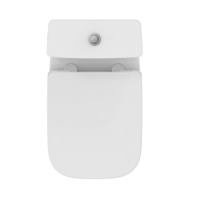 Set vas wc Rimless, Compact, cu rezervor alimentare inferioara, Ideal Standard i.Life S T459601+T473501 - detaliu 3