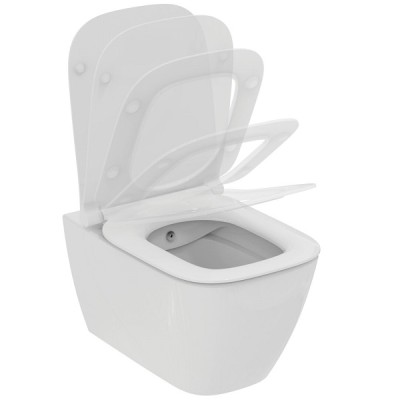 Capac soft close subtire, pentru vas wc, Ideal Standard i.Life B T500301 - detaliu 1