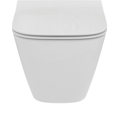 Set vas wc Rimless, cu rezervor de colt si capac soft close subtire, Ideal Standard i.Life S T459601+T520101+T532901 - detaliu 4