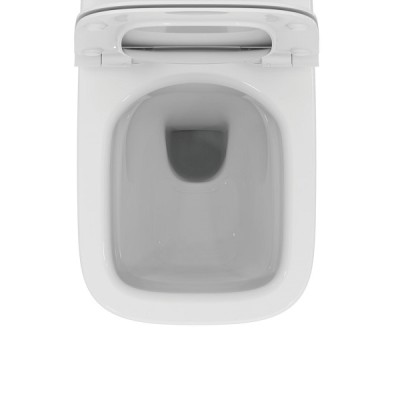 Set vas wc Rimless, cu rezervor de colt si capac normal subtire, Ideal Standard i.Life S T459601+T520101+T473601 - detaliu 5