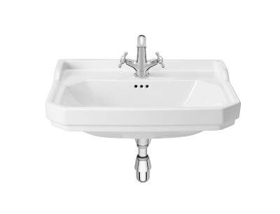 Lavoar baie suspendat 65 cm, portelan, alb, Roca Carmen 3270A1000 - detaliu 1