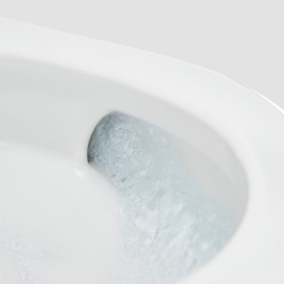 Set vas wc Smart suspendat Rimless, cu rezervor pozitionat in vas, cu functie de bideu si capac soft close, Roca Inspira In-Wash, In-tank 803094001 - detaliu 2