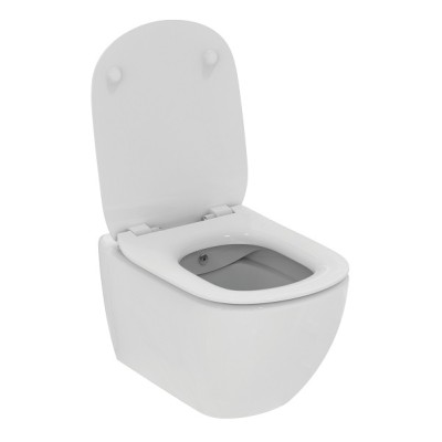 Capac soft close subtire, pentru vas wc, alb, Ideal Standard Tesi T552201 - detaliu 2