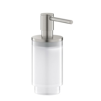 Dispenser sapun lichid, fara suport, crom mat (supersteel),  Grohe Selection 41028DC0