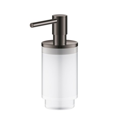 Dispenser sapun lichid, fara suport, antracit lucios (hard graphite),  Grohe Selection 41028A00 - detaliu 1