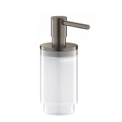 Dispenser sapun lichid, fara suport, antracit mat (brushed hard graphite),  Grohe Selection 41028AL0