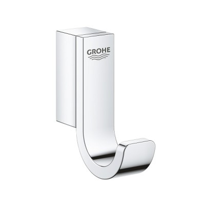 Cuier simplu baie, fixare ascunsa, crom, Grohe Selection 41039000