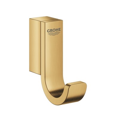Cuier simplu baie, fixare ascunsa, auriu mat (brushed cool sunrise), Grohe Selection 41039GN0