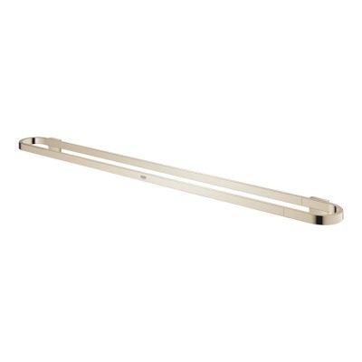 Suport prosop oval 800, fixare ascunsa, bronz lucios (polished nickel), Grohe Selection 41058BE0 - detaliu