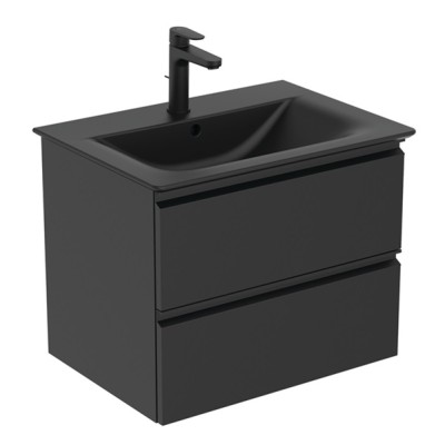 Mobilier de baie cu lavoar, Ideal Standard Tesi negru - detaliu 1