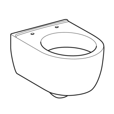 Vas wc suspendat Compact, cu spalare verticala, cu capac soft close, Geberit ICon 204030000+500.670.01.1 - tech 