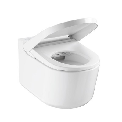 Vas wc suspendat cu functie de bideu, alb alpin, Grohe Sensia Pro cu Grohe HyperClean 36508SH0 - detaliu 3