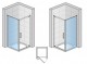 Cabina de dus rectangulara , cu usa pivotanta, Sanswiss seria Ocelia OCEP+OCEF - tech 1