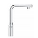 Baterie bucatarie, control push&turn, pipa inalta, tip L, dus extractabil, Grohe Essence Smartcontrol 31615000