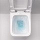 Set vas wc suspendat Rimless, cu capac soft close slim, Geberit Icon Square 201950000+571910000 c